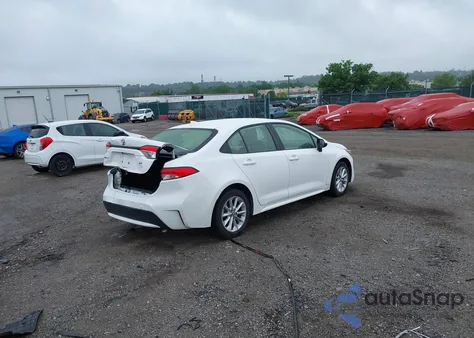 2020 Toyota Corolla Le from USA, damaged, VIN JTDVPRAE7LJ075289